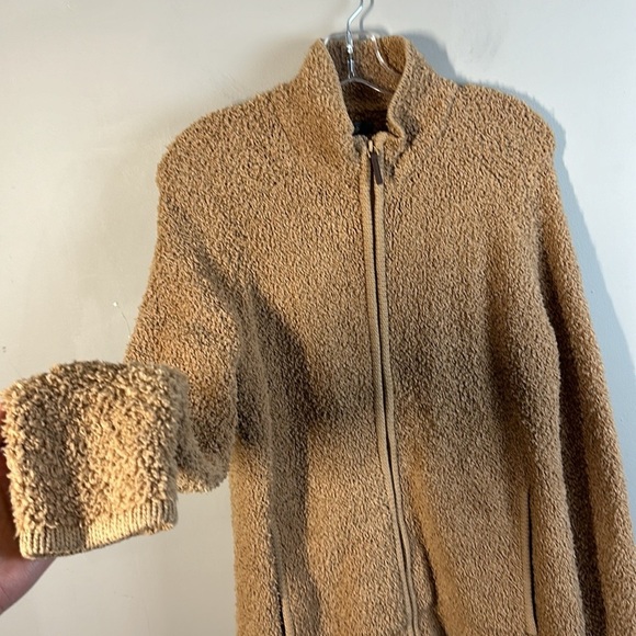 NWT Natural Reflections Sherpa Cabin Full Zip Teddy Jacket Size M - Picture 9 of 16